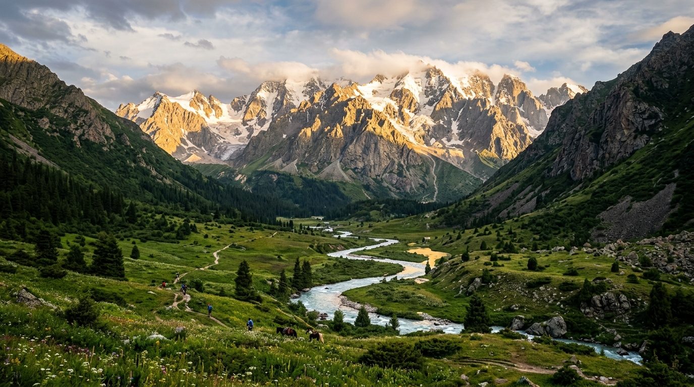Ala-Archa mountains, Kyrgyzstan